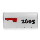 Stylish bold numbers for mailbox curb appeal