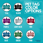 Waterproof Engraved Dog ID Tags – Durable and Customizable