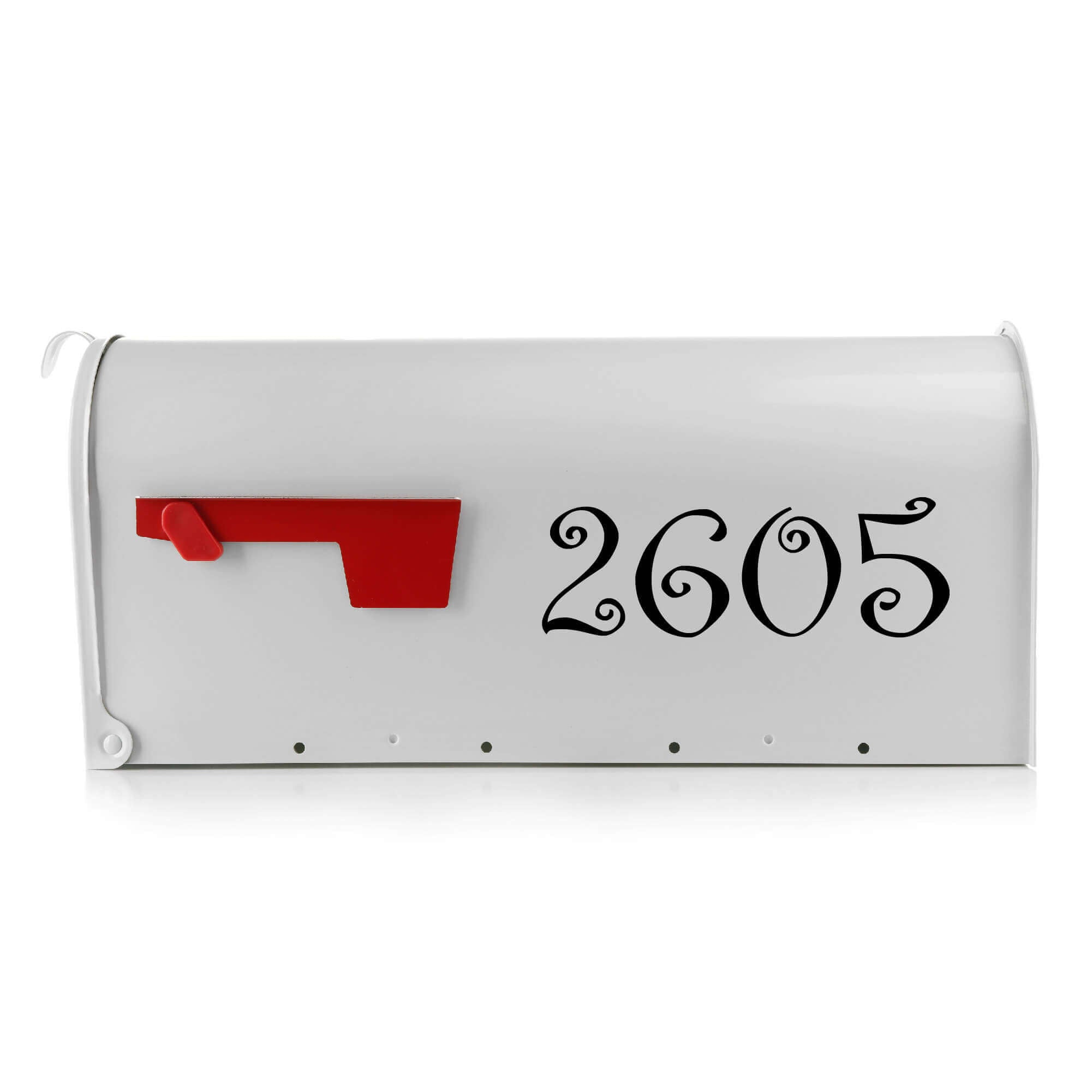 Address numbers for mailbox in bold vinyl