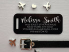 Custom Script Luggage Tag - Chic & Legible Travel ID - Eastcoast Engraving