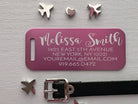 Custom Script Luggage Tag - Chic & Legible Travel ID - Eastcoast Engraving