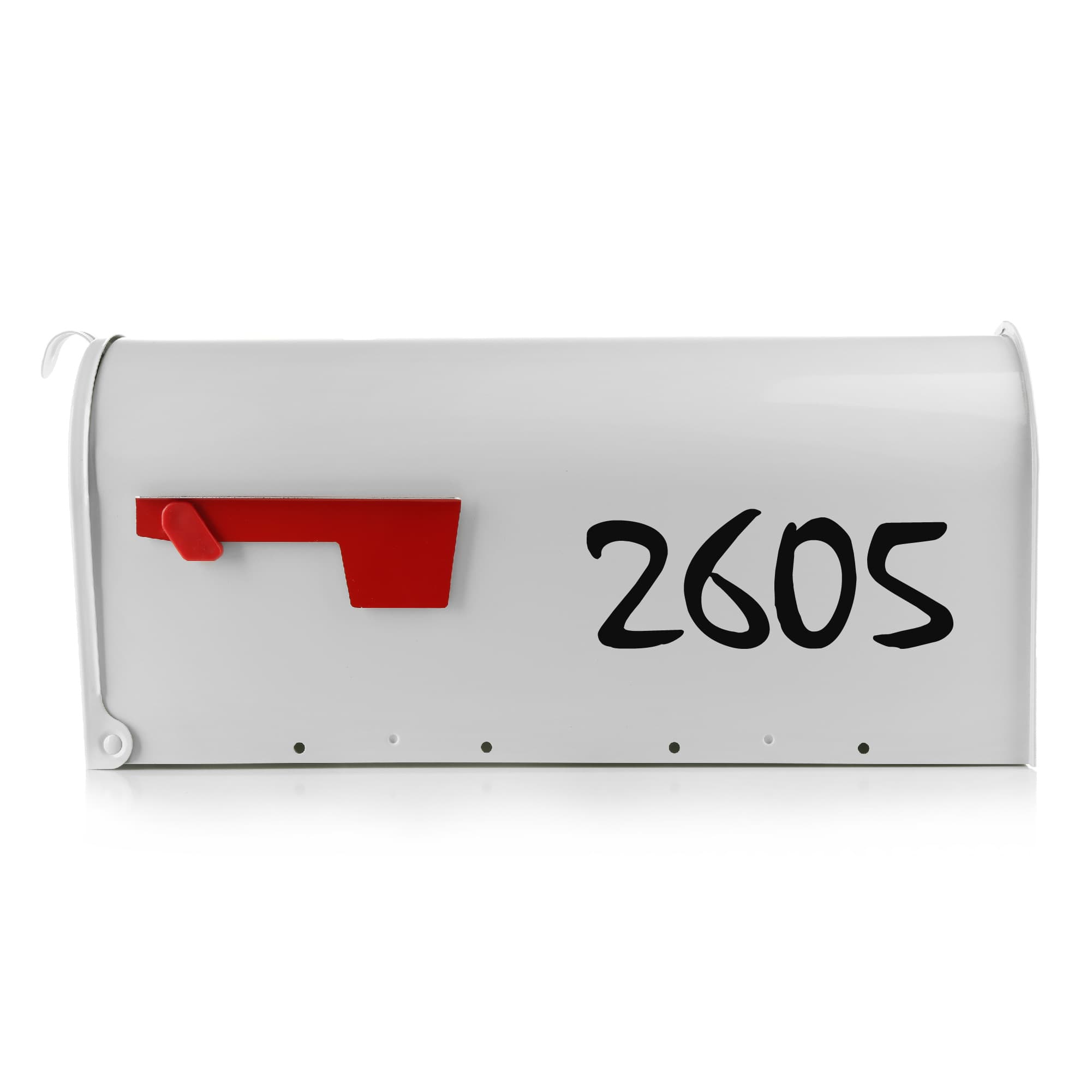 High-quality vinyl mailbox decals with easy application guide